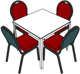 Tisch-Kombi / table combo